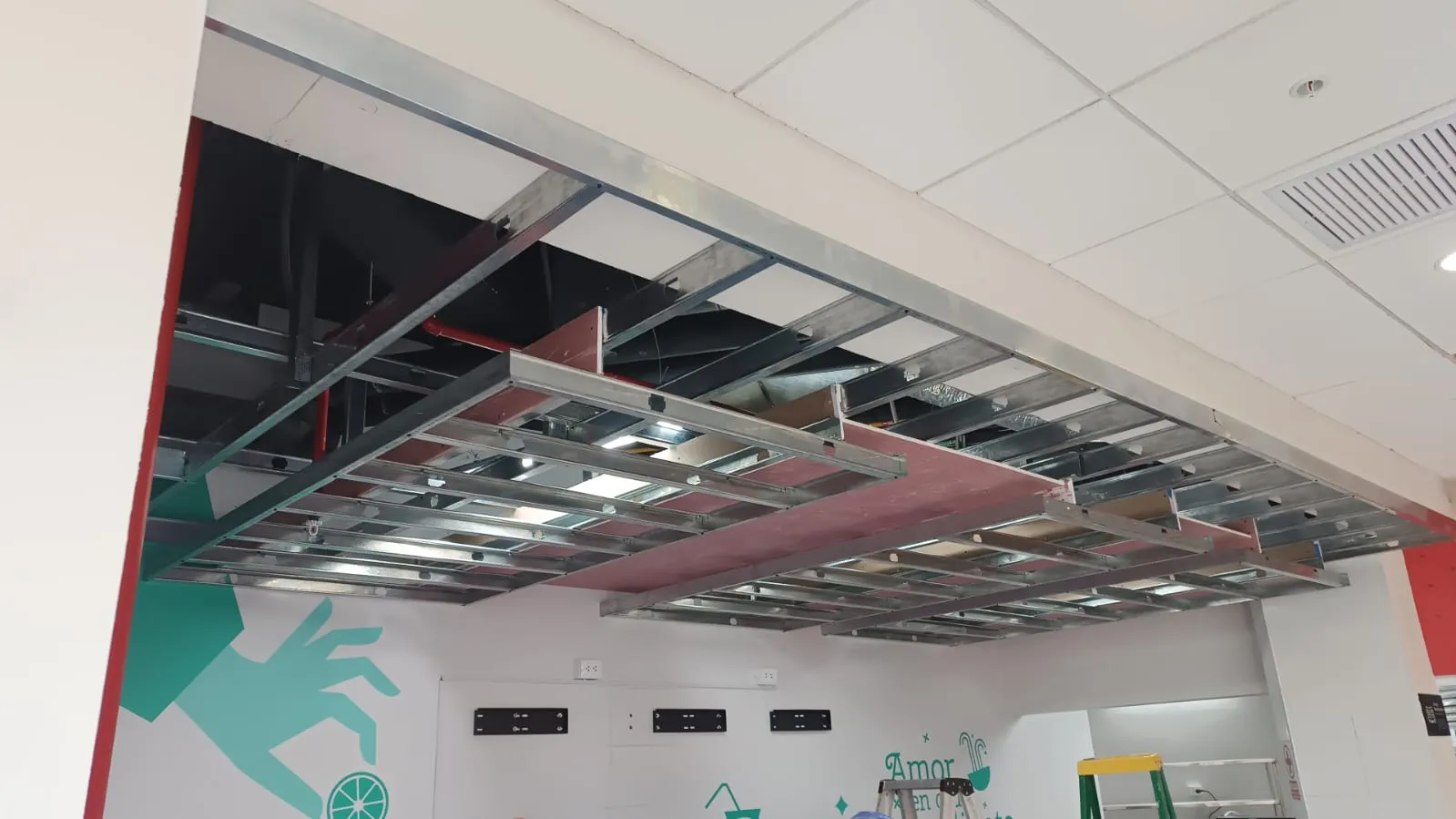 Tabiquería en Drywall - Cielo Raso Drywall
