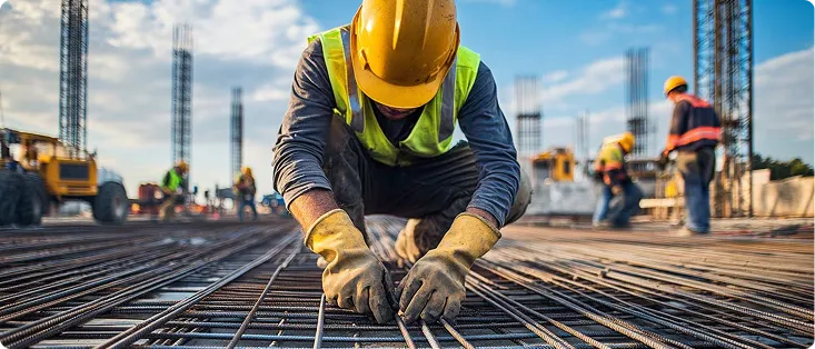 Trabajo en obra - visión